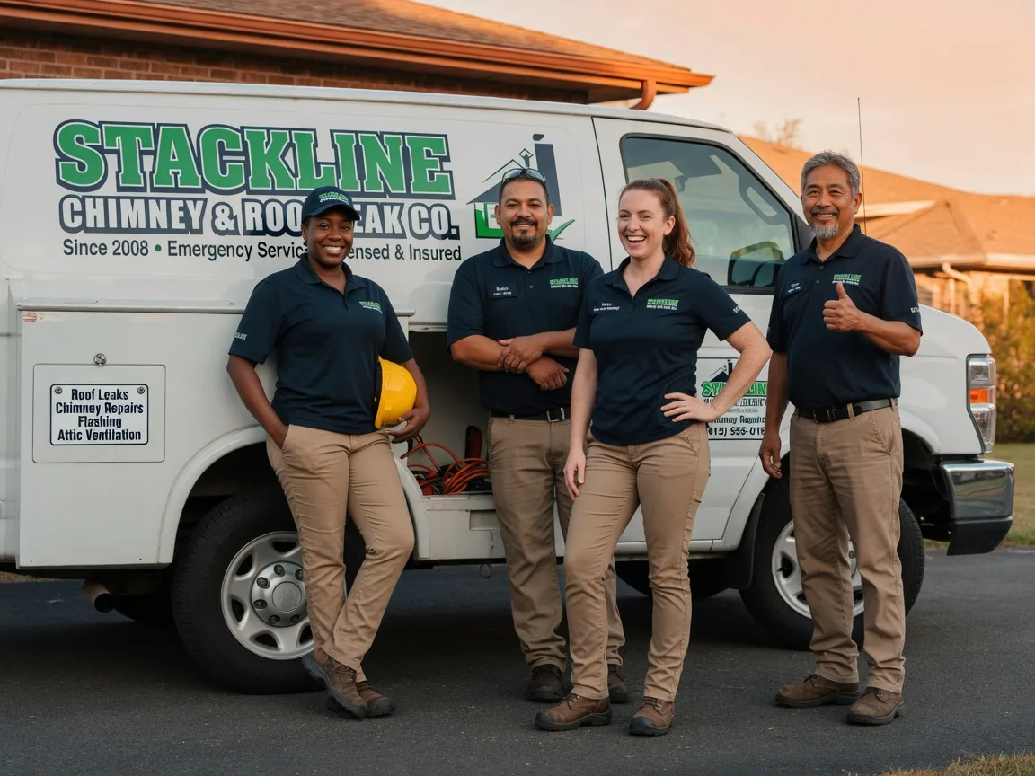 Chimney flashing repair company in Glenwood, MO